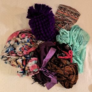 9 scarves